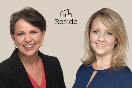 Reside hiring blog two women smiling at camera