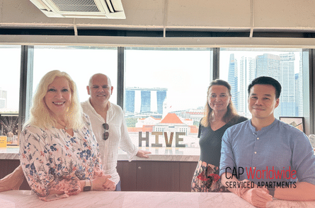 CAP Worldwide Serviced Apartments launches APAC Regional Entity and Service Office in Singapore