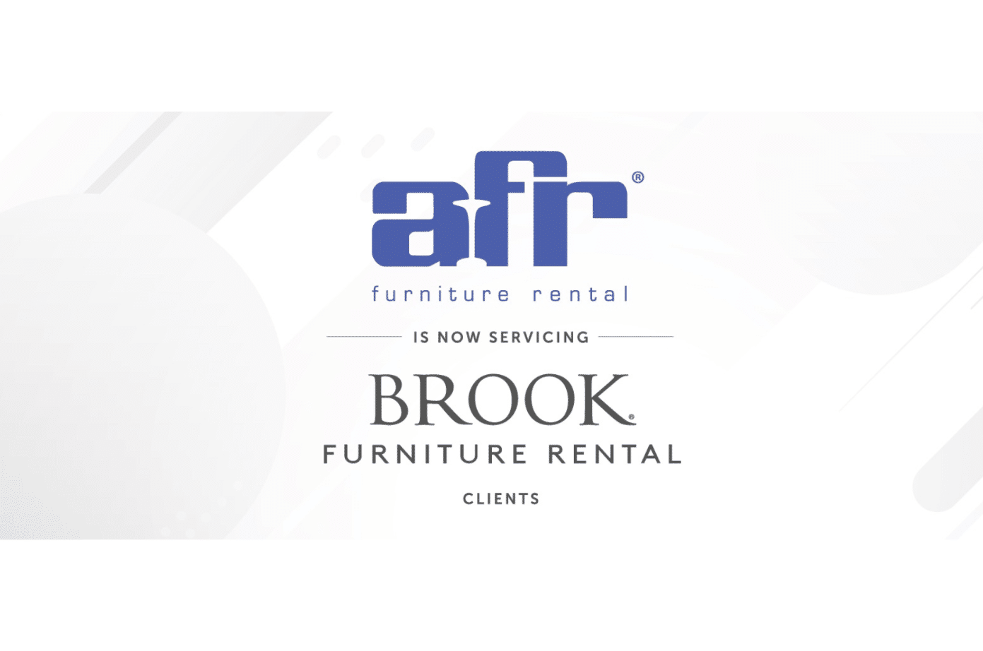 AFR Furniture Rental Announces Acquisition of Brook Furniture Rental ...